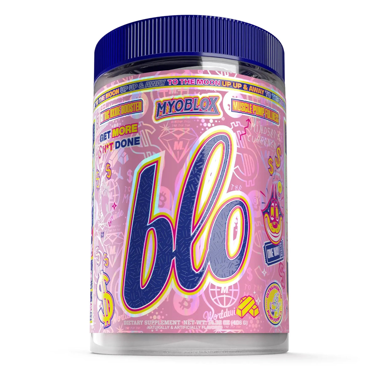 blo Muscle Pump Formula // 20 Servings Myoblox Color Money NTS Newtown Supplement Store Sydney
