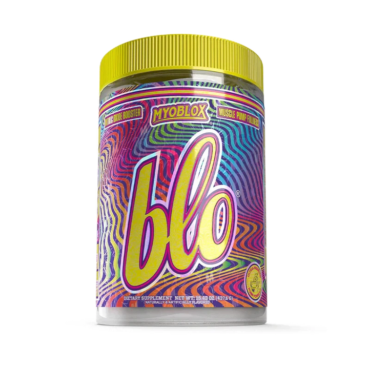 blo Muscle Pump Formula // 20 Servings Myoblox Rainbow Haze NTS Newtown Supplement Store Sydney