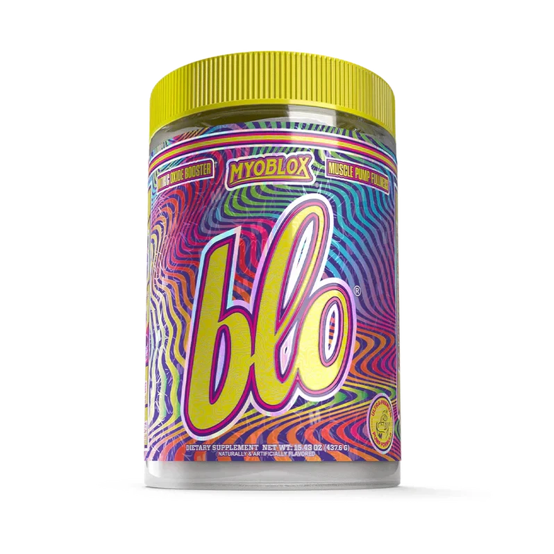 blo Muscle Pump Formula // 20 Servings Myoblox Rainbow Haze NTS Newtown Supplement Store Sydney