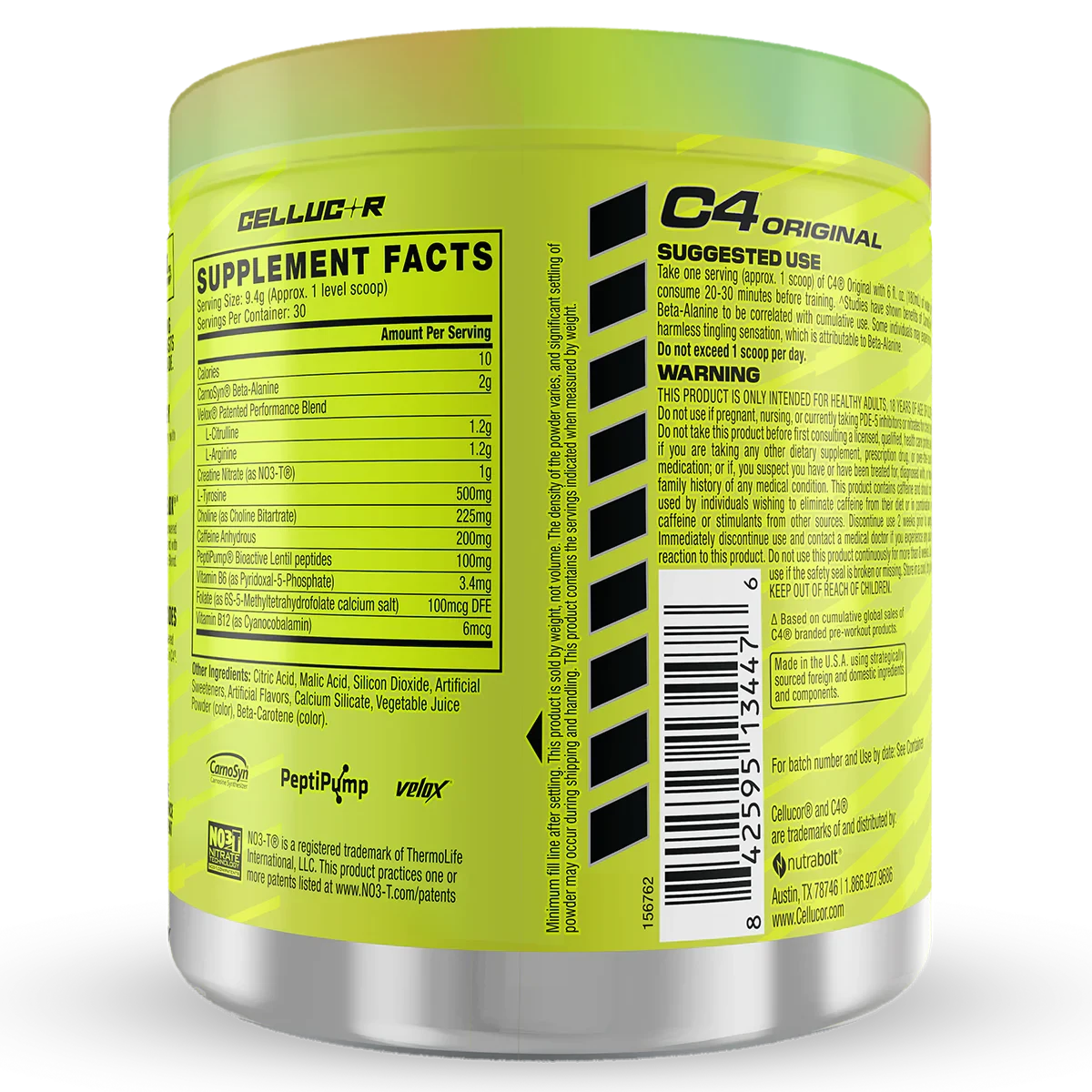 C4 ORIGINAL Pre-Workout // New Cellucor NTS Newtown Supplement Store Sydney