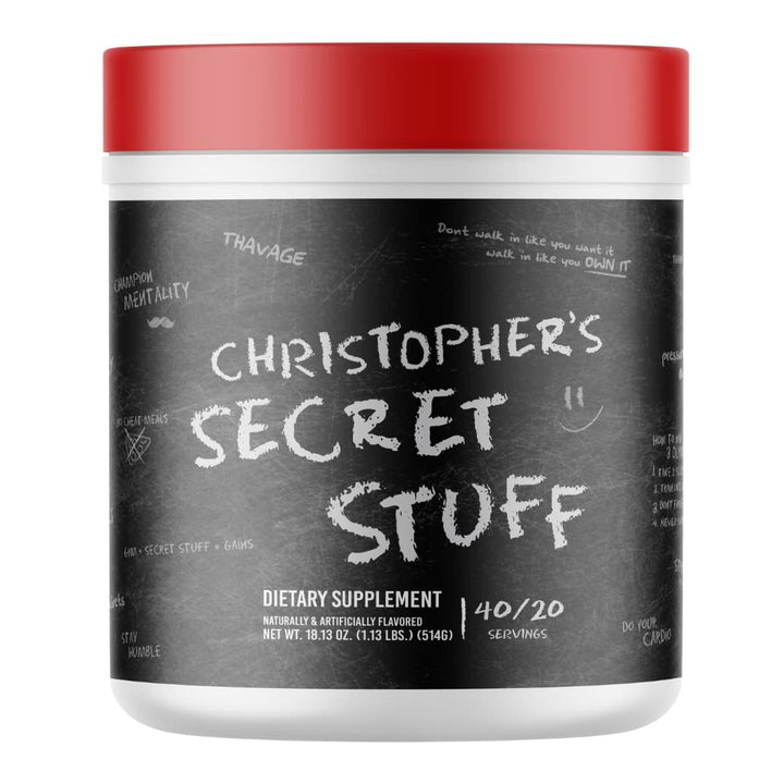 CBUM THAVAGE // PREWORKOUT RAW Christopher&