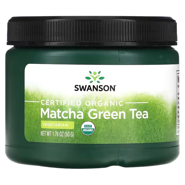 Certified Organic Matcha Green Tea // 50g Swanson NTS Newtown Supplement Store Sydney