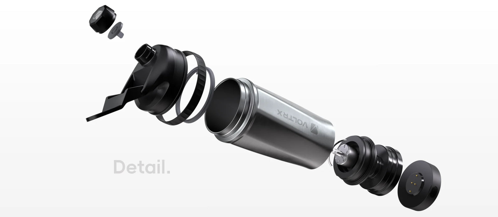 ChillMix (17OZ) // Stainless Steel Electric Shaker Bottle VOLTRX NTS Newtown Supplement Store Sydney