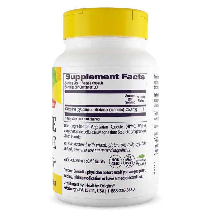 COGNIZIN // 250MG Healthy Origins NTS Newtown Supplement Store Sydney