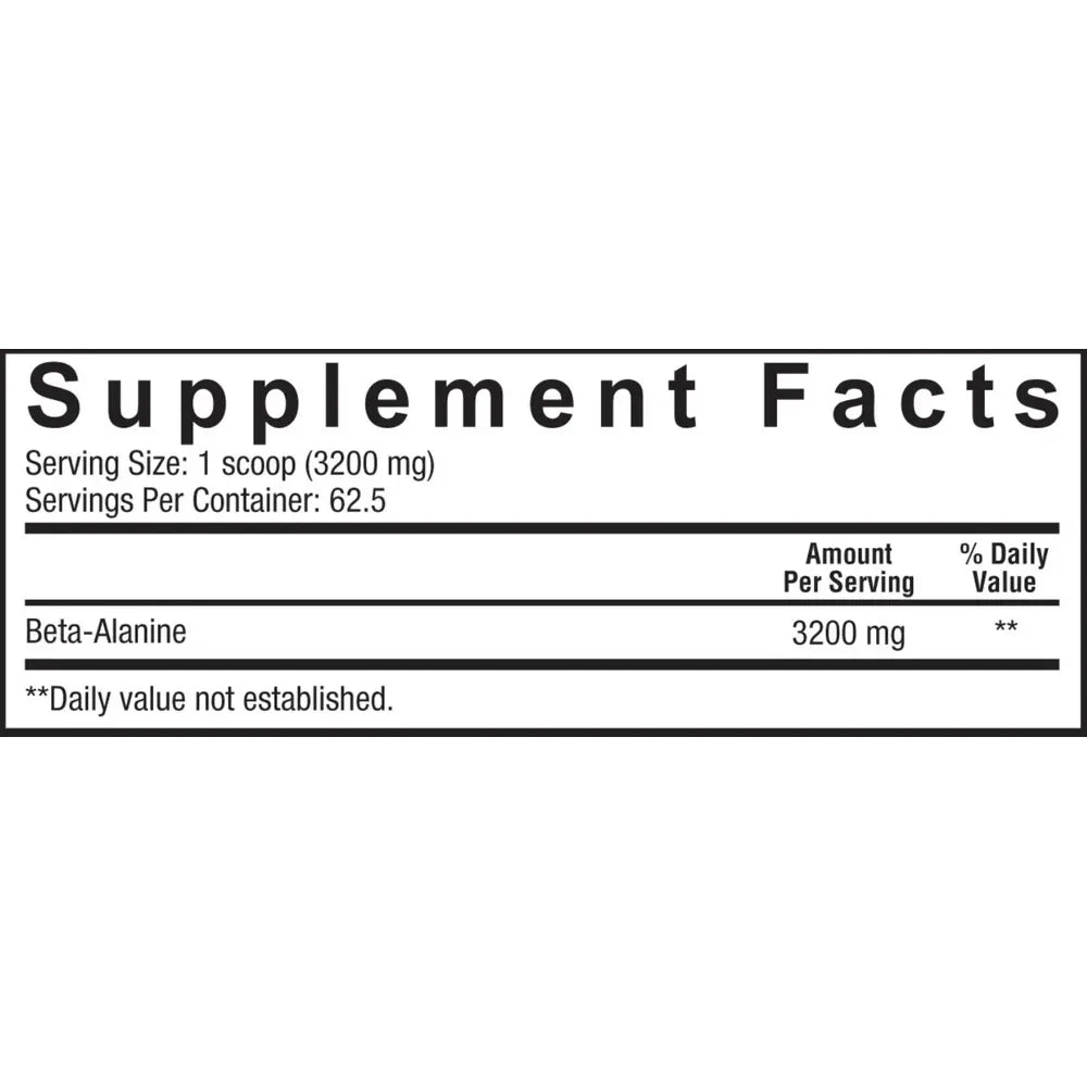 CORE Beta Alanine // 200g Core Nutritionals NTS Newtown Supplement Store Sydney