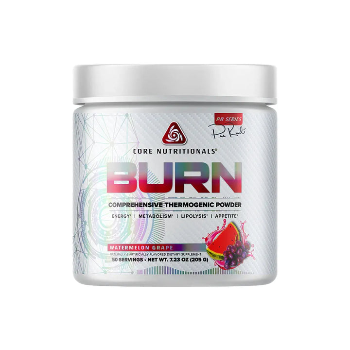 CORE BURN // 50 Serves Core Nutritionals Watermelon Grape NTS Newtown Supplement Store Sydney