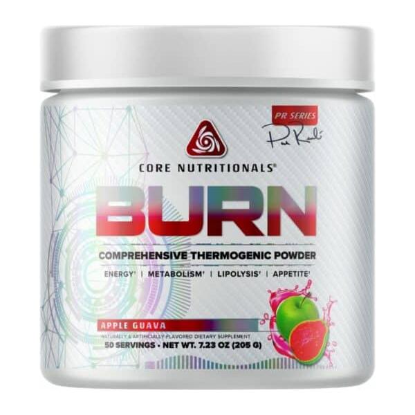 CORE BURN // Thermogenic Powder Core Nutritionals Apple Guava NTS Newtown Supplement Store Sydney