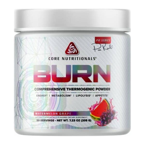 CORE BURN // Thermogenic Powder Core Nutritionals Watermelon Grape NTS Newtown Supplement Store Sydney