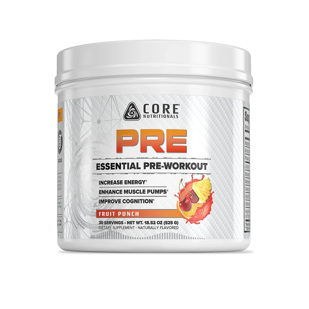 Core ESSENTIAL PRE / 30 Servings Core Nutritionals Fruit Punch NTS Newtown Supplement Store Sydney