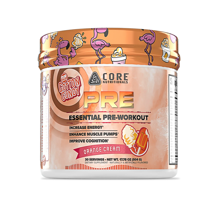 Core ESSENTIAL PRE / 30 Servings Core Nutritionals Orange Cream NTS Newtown Supplement Store Sydney