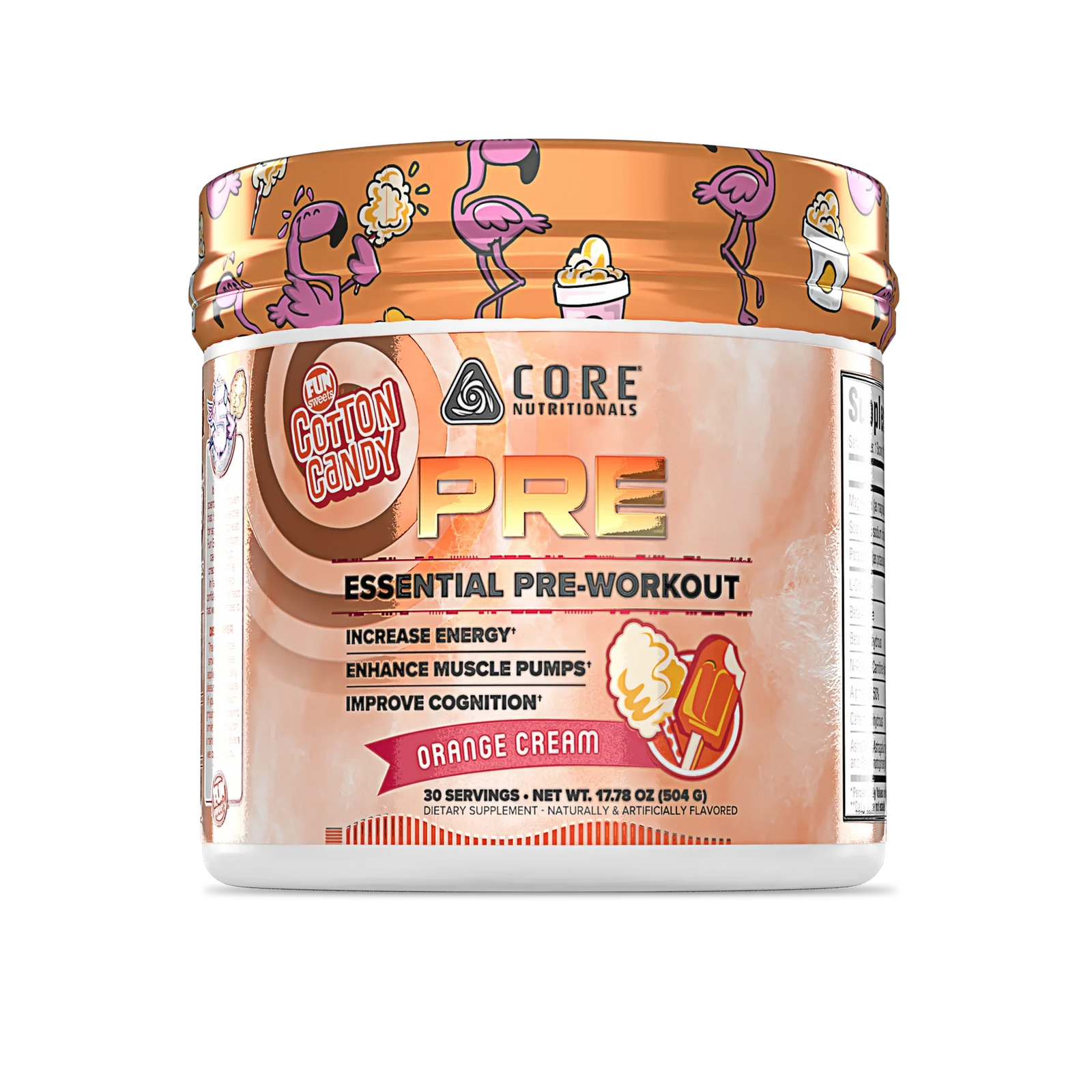 Core ESSENTIAL PRE / 30 Servings Core Nutritionals Orange Cream NTS Newtown Supplement Store Sydney