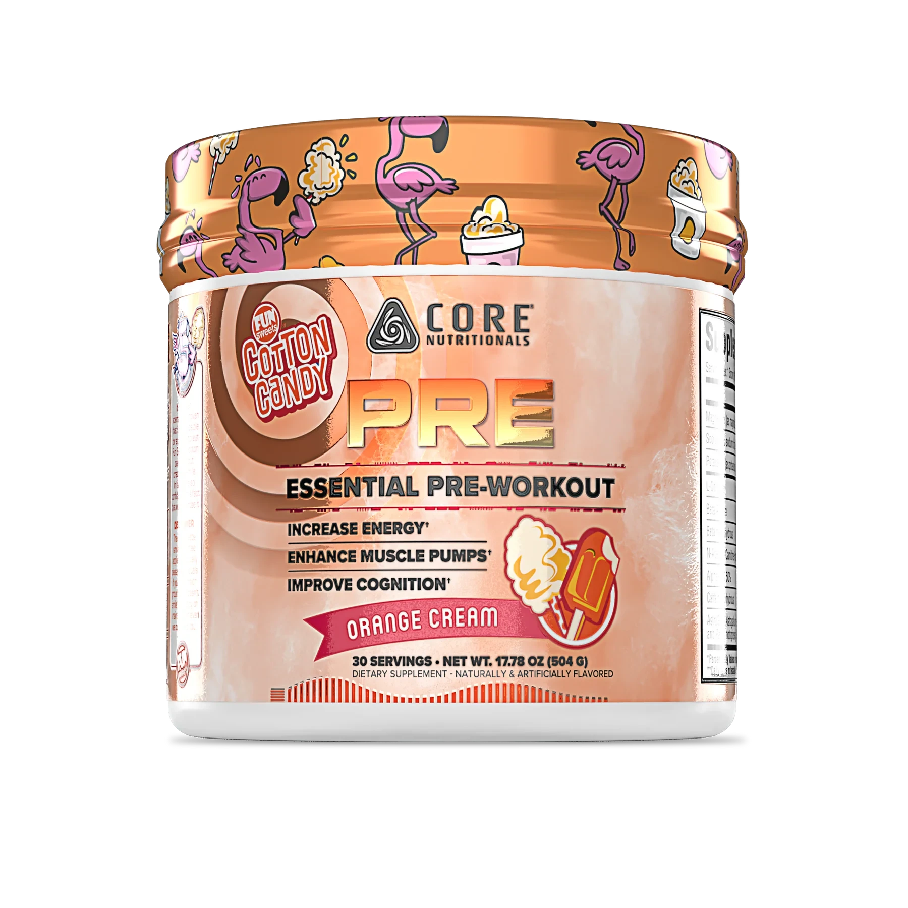 Core ESSENTIAL PRE / 30 Servings Core Nutritionals Orange Cream NTS Newtown Supplement Store Sydney