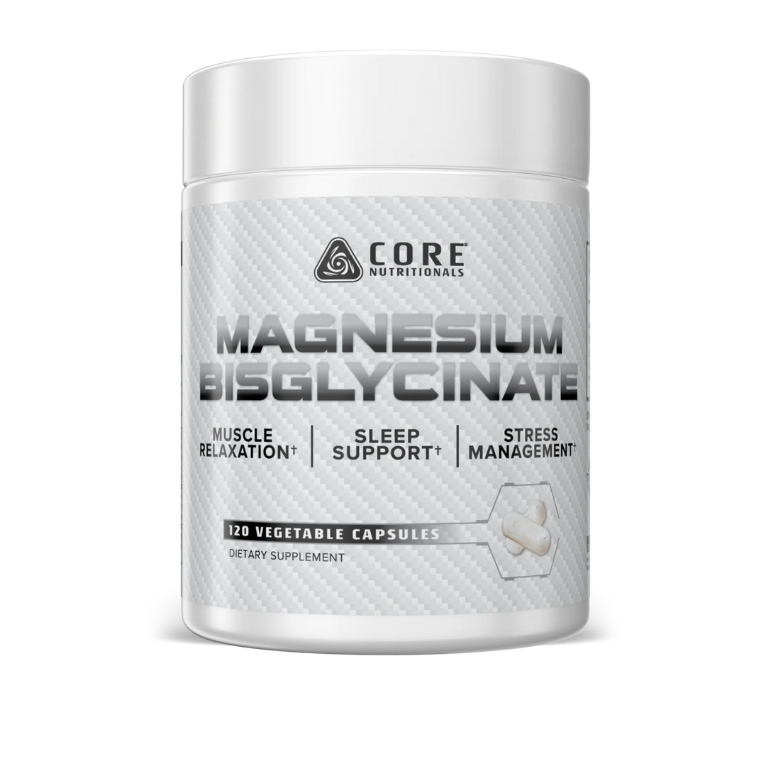 Core Magnesium Bisglycinate // 120 Caps Core Nutritionals NTS Newtown Supplement Store Sydney