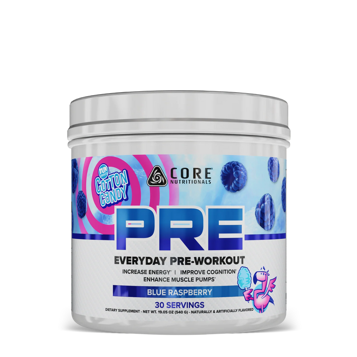 CORE PRE / 30 Servings Core Nutritionals Blue Raspberry NTS Newtown Supplement Store Sydney