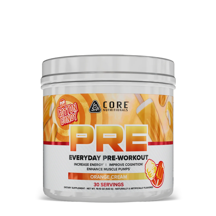CORE PRE / 30 Servings Core Nutritionals Orange Cream NTS Newtown Supplement Store Sydney