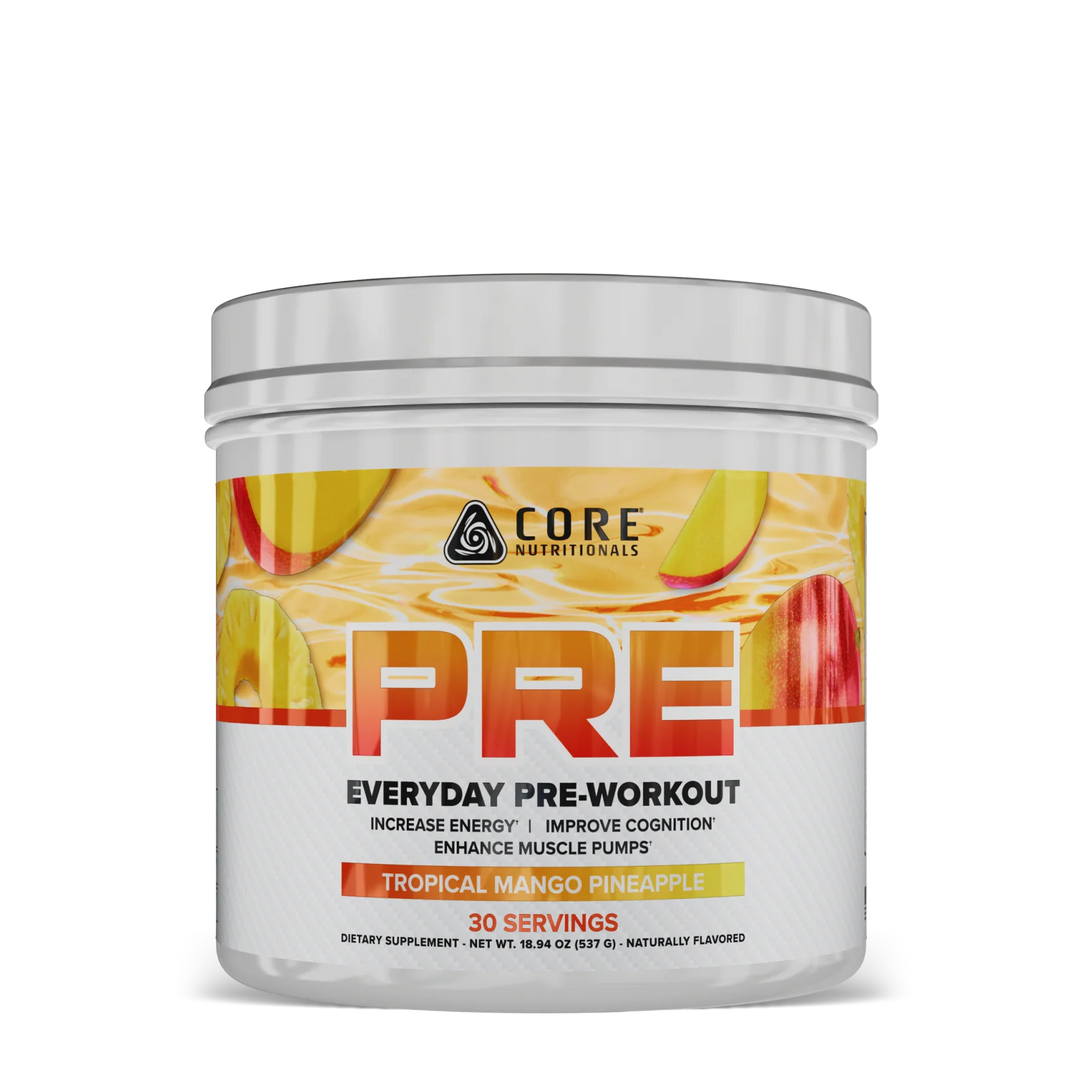 CORE PRE / 30 Servings Core Nutritionals Pineapple Mango NTS Newtown Supplement Store Sydney