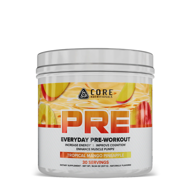 CORE PRE / 30 Servings Core Nutritionals Pineapple Mango NTS Newtown Supplement Store Sydney