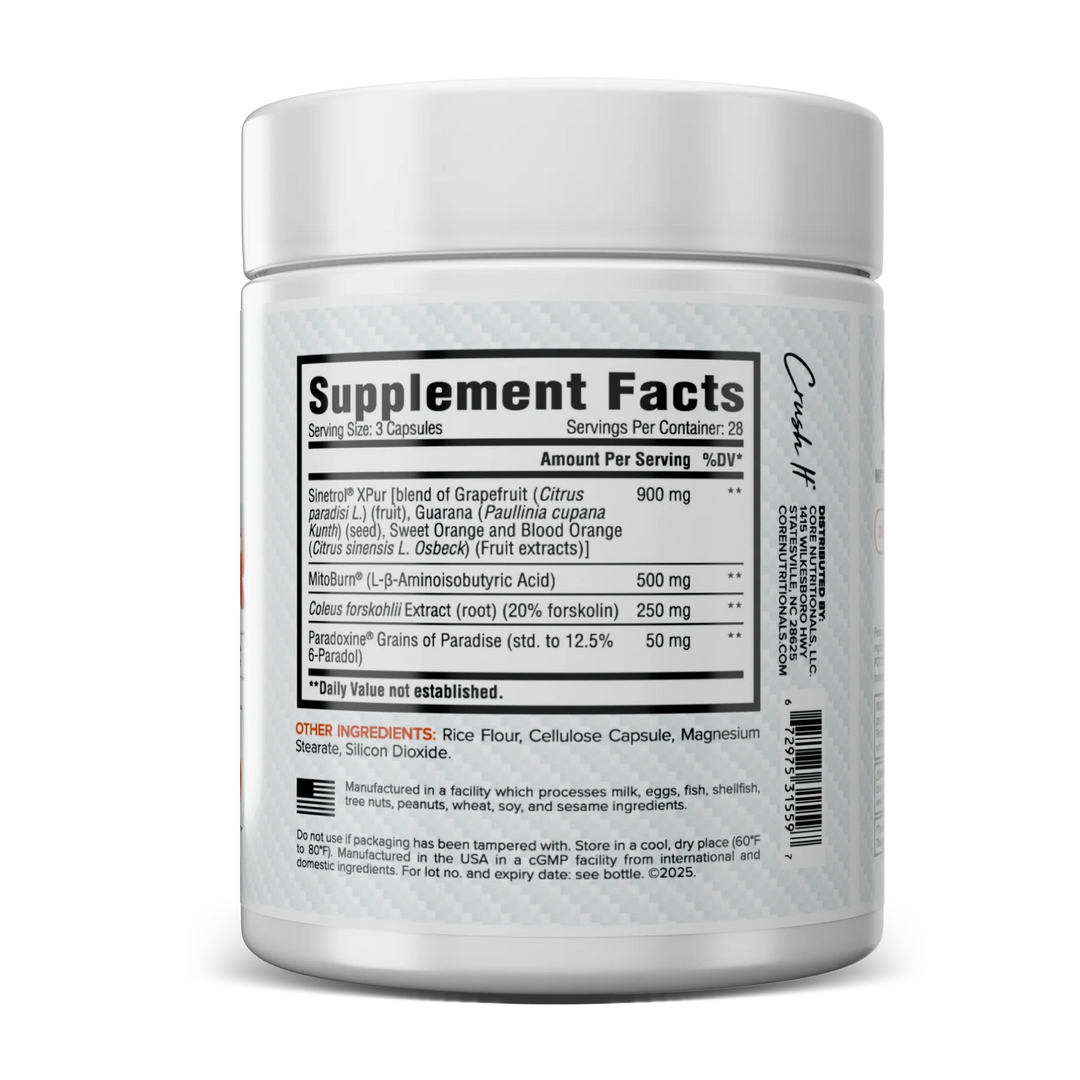 CORE SEAR // Non-stim Core Nutritionals NTS Newtown Supplement Store Sydney