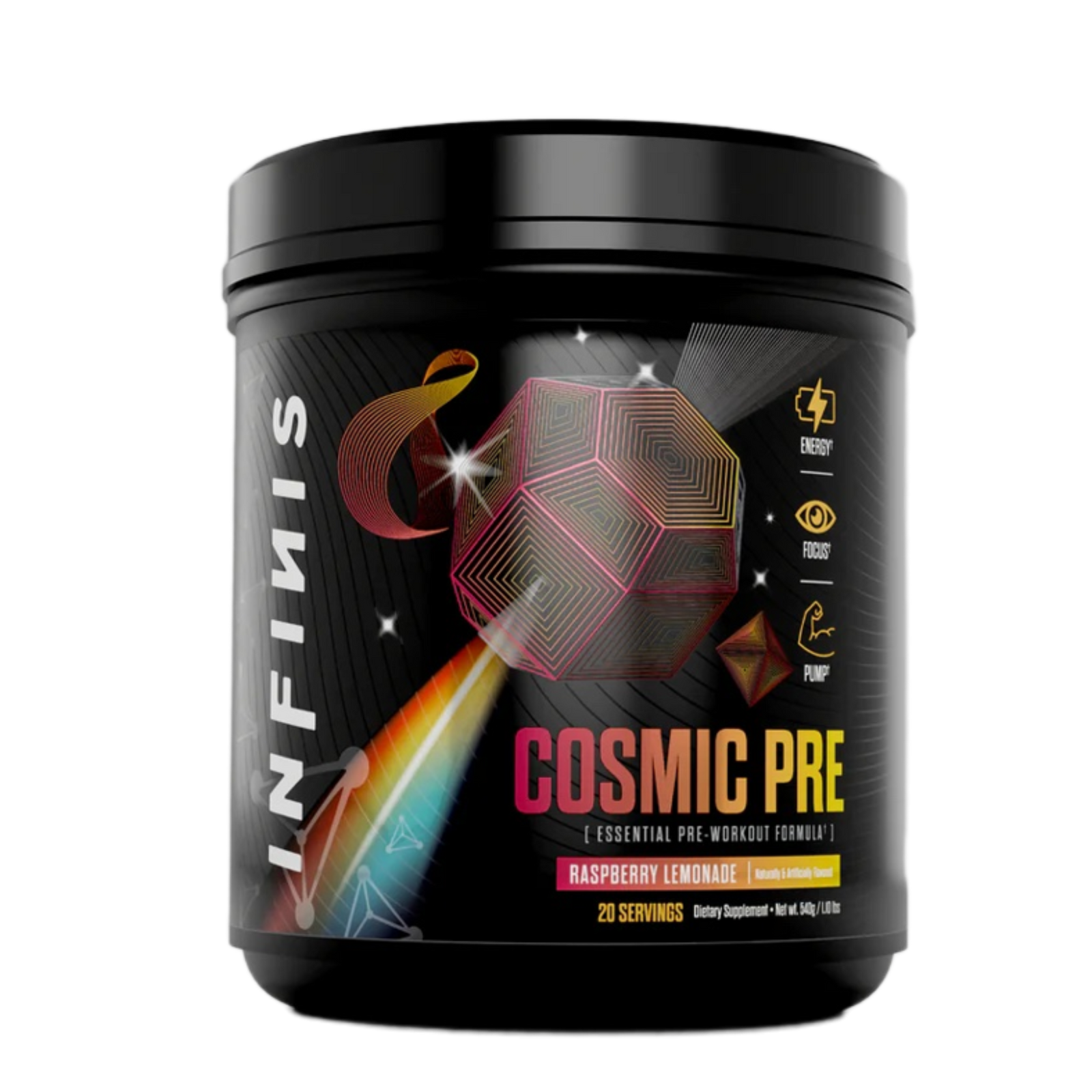Cosmic Pre Infinis Nutrition Raspberry Lemonade NTS Newtown Supplement Store Sydney