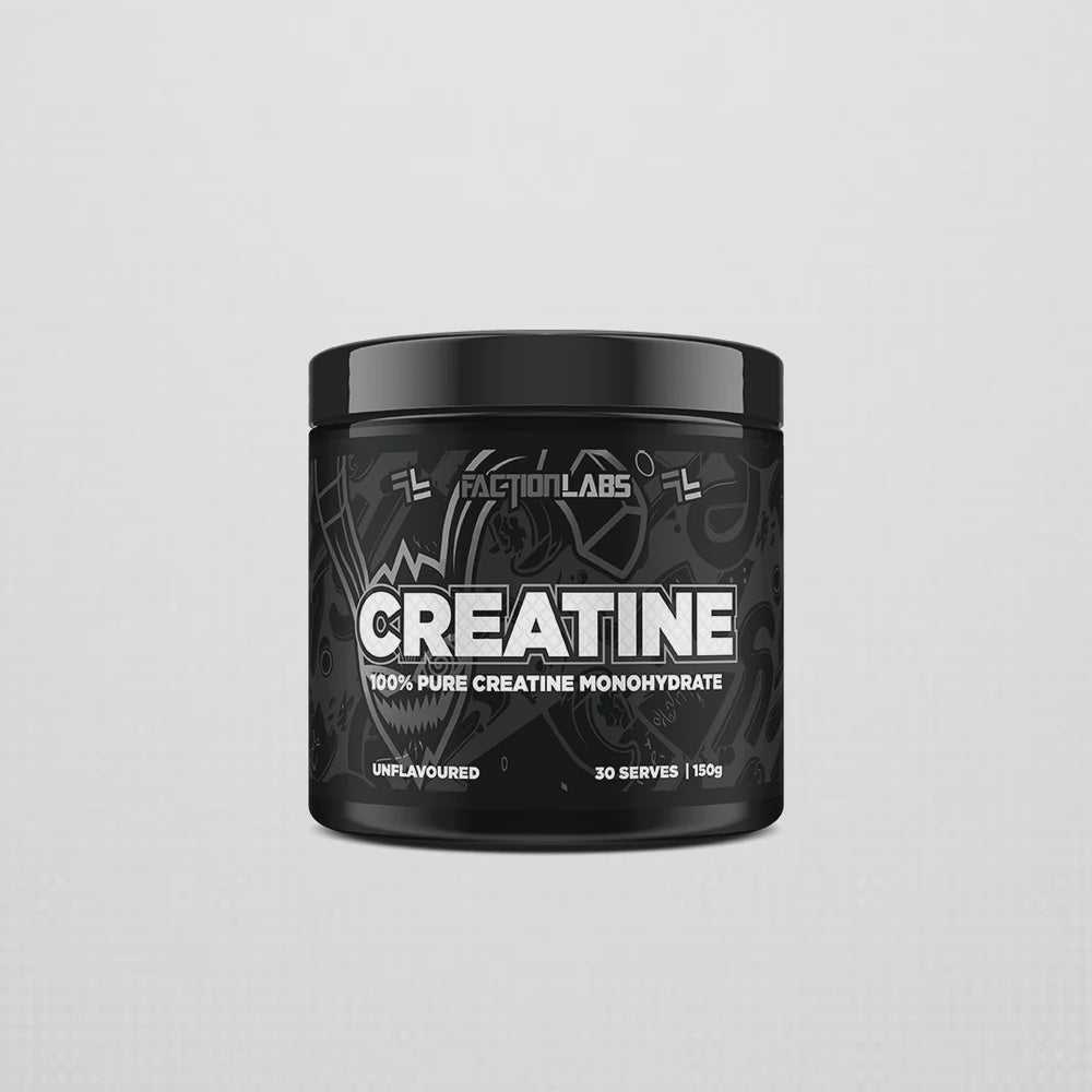 CREATINE // 100% Pure Creatine Monohydrate Faction Labs 30 Serves NTS Newtown Supplement Store Sydney