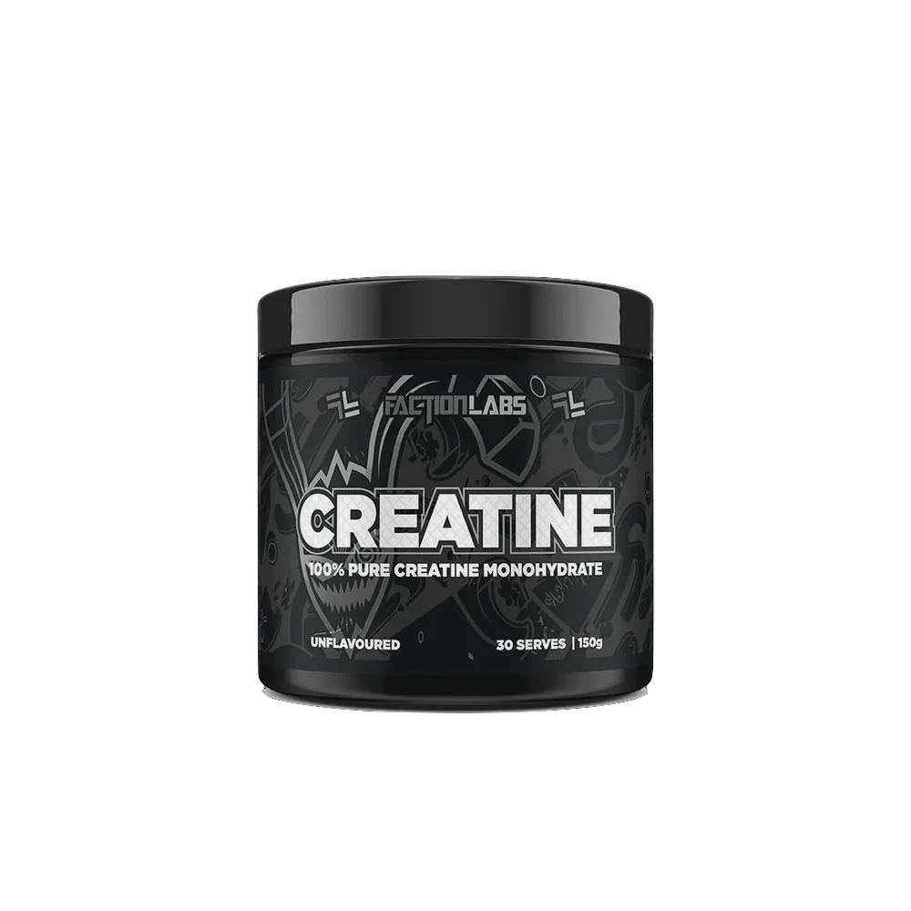 CREATINE // 100% Pure Creatine Monohydrate Faction Labs 30 Serves NTS Newtown Supplement Store Sydney