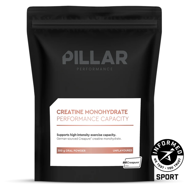 Creatine Monohydrate (Creapure) // 300g Unflavoured PILLAR Performance NTS Newtown Supplement Store Sydney