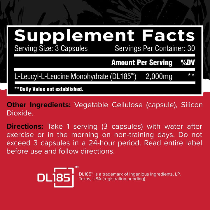 Dileucine // Muscle Building DIPeptide Unmatched NTS Newtown Supplement Store Sydney