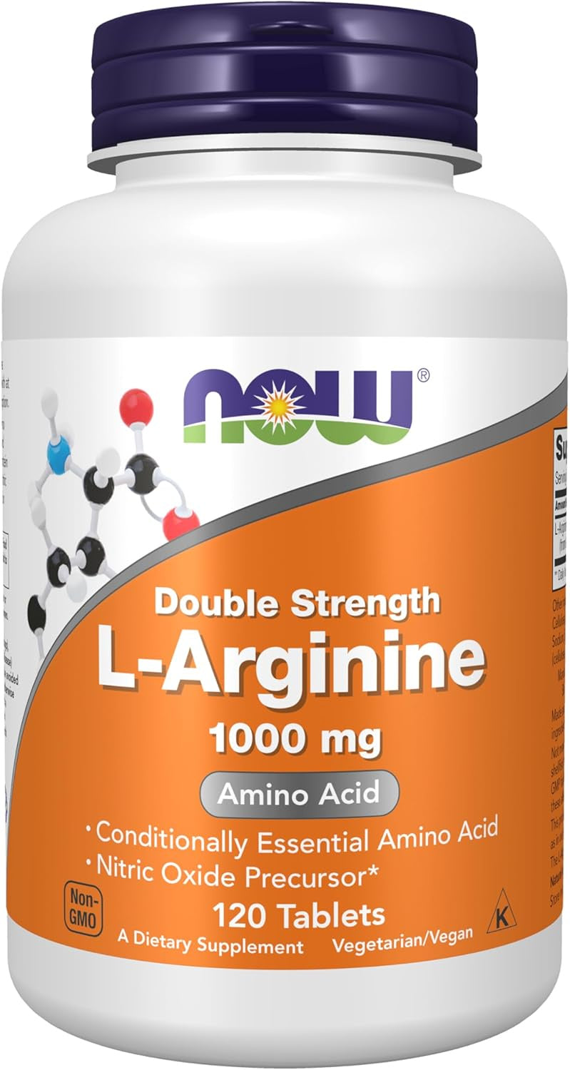 Double Strength L-Arginine // 1000mg Now Foods NTS Newtown Supplement Store Sydney