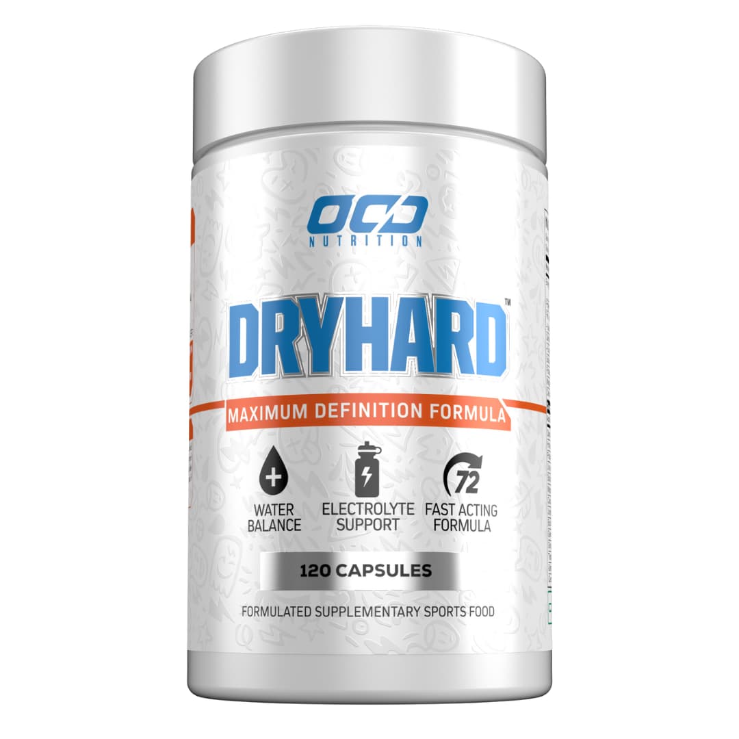 DRYHARD // 120 capsules OCD Nutrition NTS Newtown Supplement Store Sydney