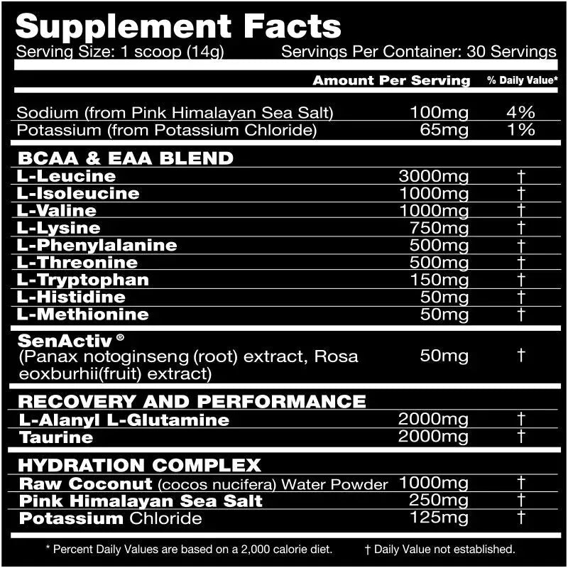 EAMINO MAX (EAA Performance Powder) // 30 Servings PerforMax Labs NTS Newtown Supplement Store Sydney