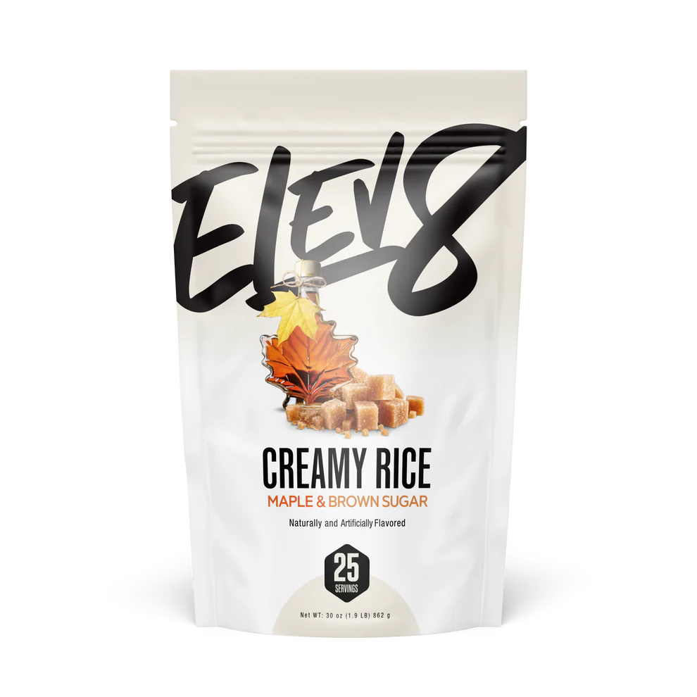 Elev8 Creamy Rice Elev8 Maple &amp; Brown Sugar NTS Newtown Supplement Store Sydney