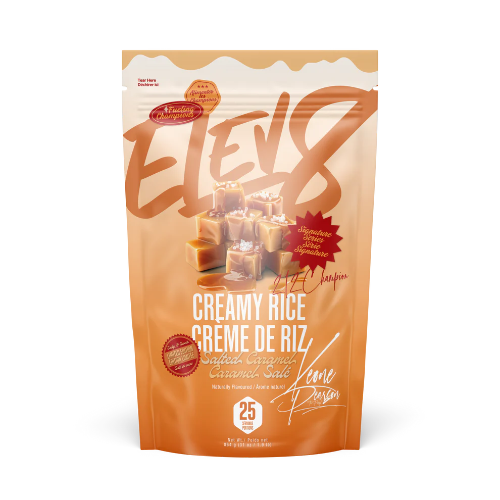 Elev8 Creamy Rice Elev8 Salted Caramel NTS Newtown Supplement Store Sydney
