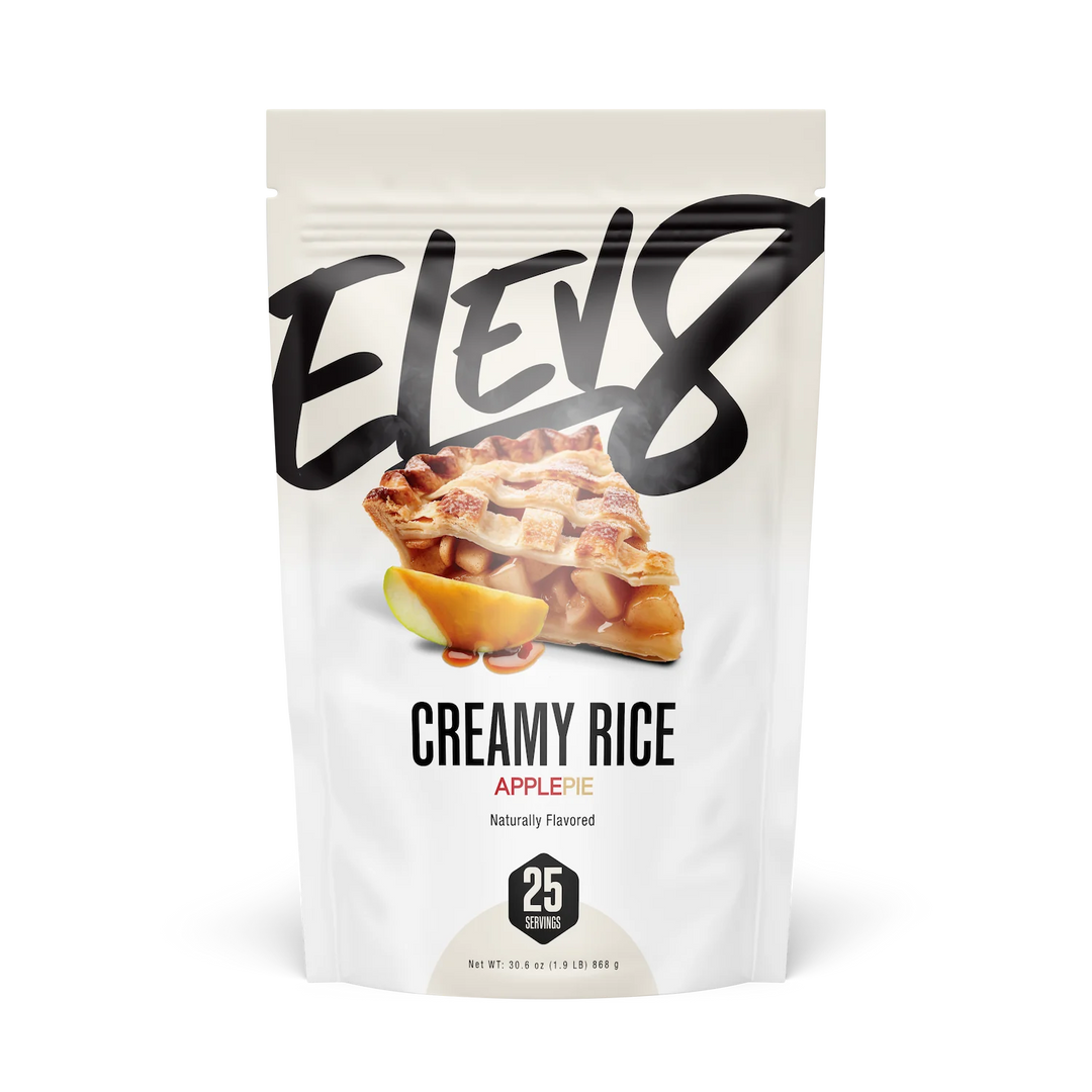 Elev8 Creamy Rice // Instant Cream of Rice Elev8 Apple Pie NTS Newtown Supplement Store Sydney