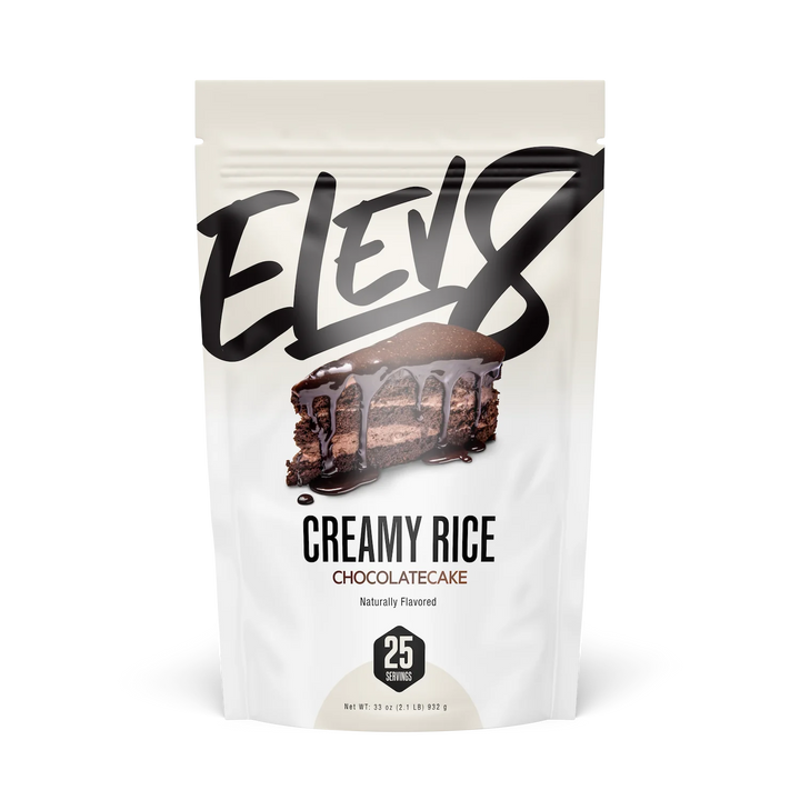 Elev8 Creamy Rice // Instant Cream of Rice Elev8 Chocolate Cake NTS Newtown Supplement Store Sydney