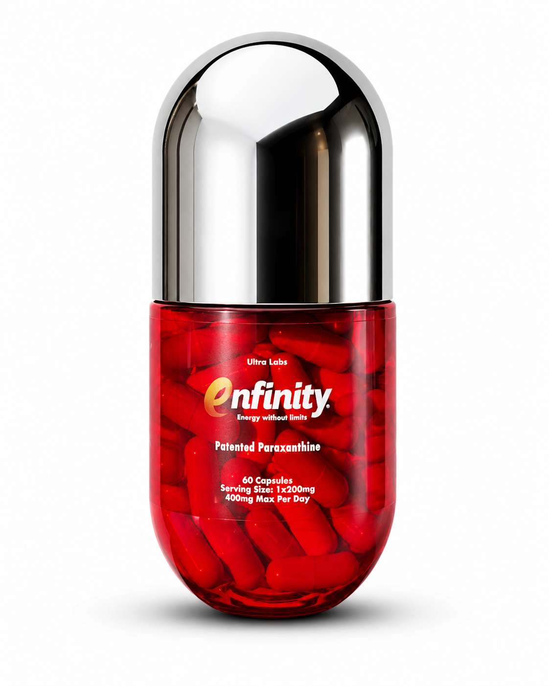 Enfinity™ // Paraxanthine 200mg 60 Caps Ultra Labs NTS Newtown Supplement Store Sydney