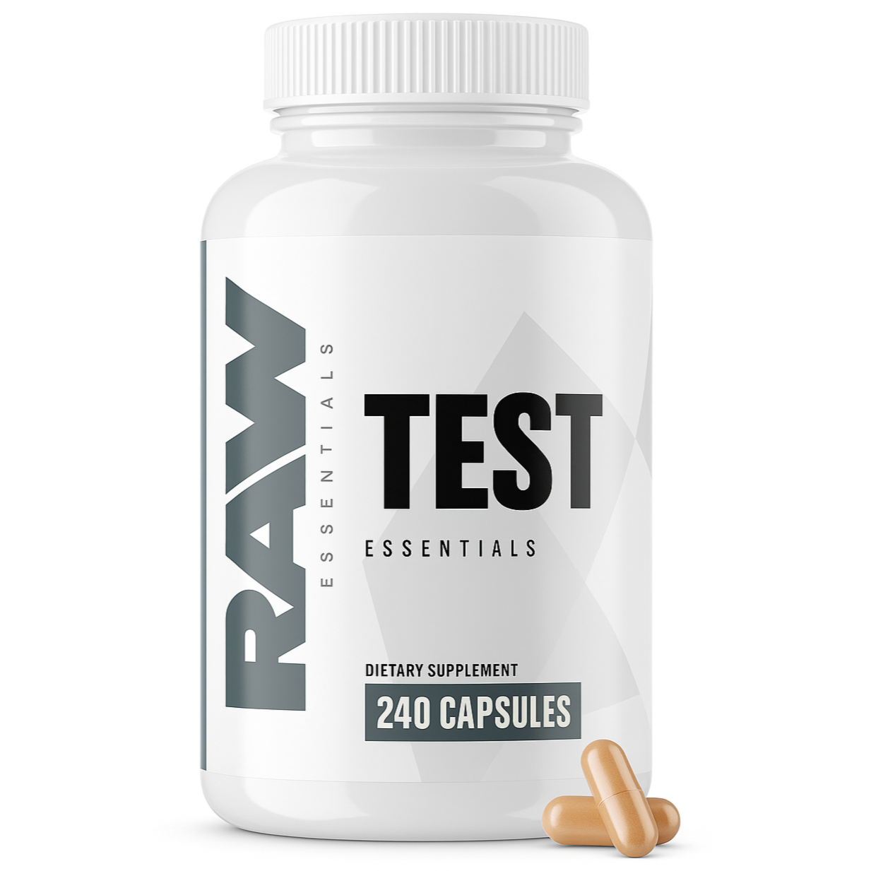 Essential Test // 240 Capsules RAW NTS Newtown Supplement Store Sydney