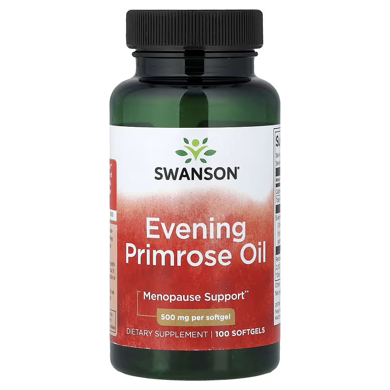 Evening Primrose Oil 500mg // 100 Softgels Swanson NTS Newtown Supplement Store Sydney