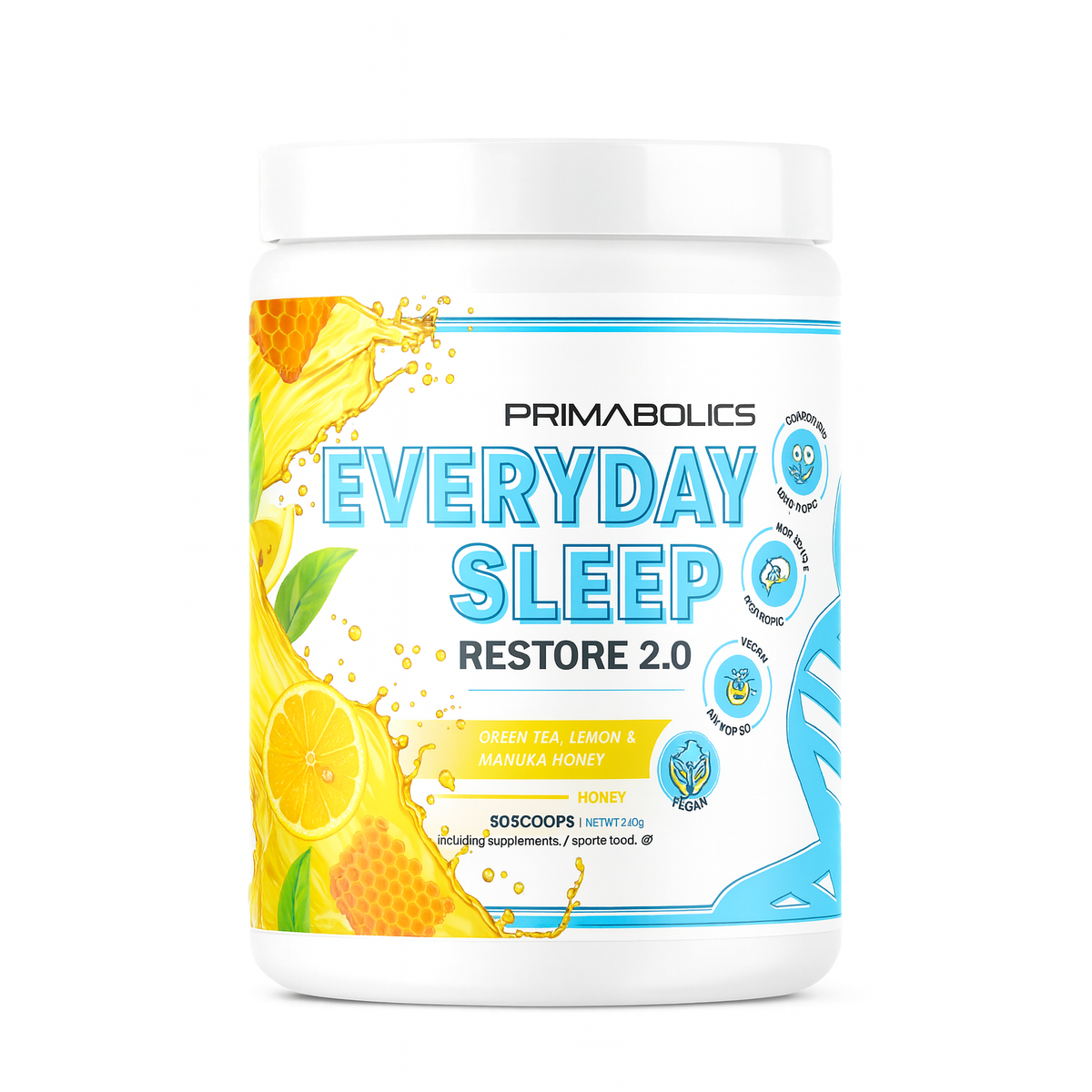 Everyday Sleep Restore 2.0 // Sleep Aid 60 Scoops PRIMABOLICS NTS Newtown Supplement Store Sydney