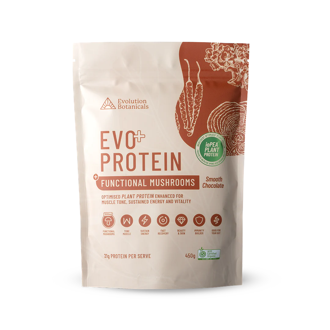Evo+ Plant Protein with Functional Mushrooms // 450g