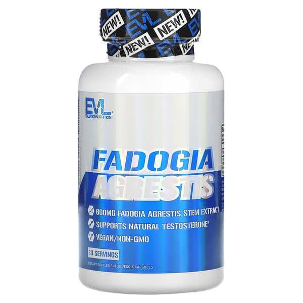 Fadogia Agrestis // 600mg 30 Servings Evlution Nutrition NTS Newtown Supplement Store Sydney