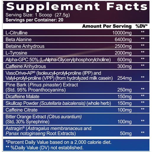 FIRST BLOOD // Extreme Loaded Pre Workout Merica Labz Lemon Berry Pineapple NTS Newtown Supplement Store Sydney