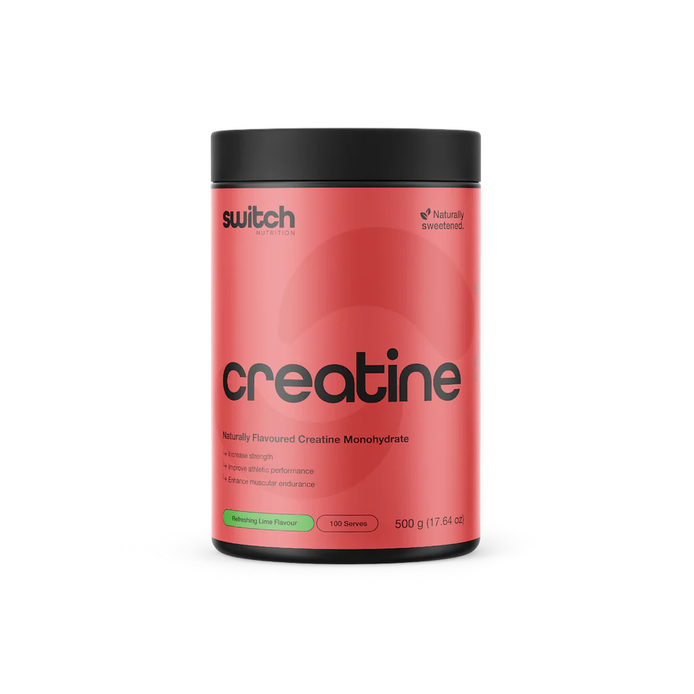 Flavored Creatine Monohydrate // 100 Serves SWITCH NTS Newtown Supplement Store Sydney