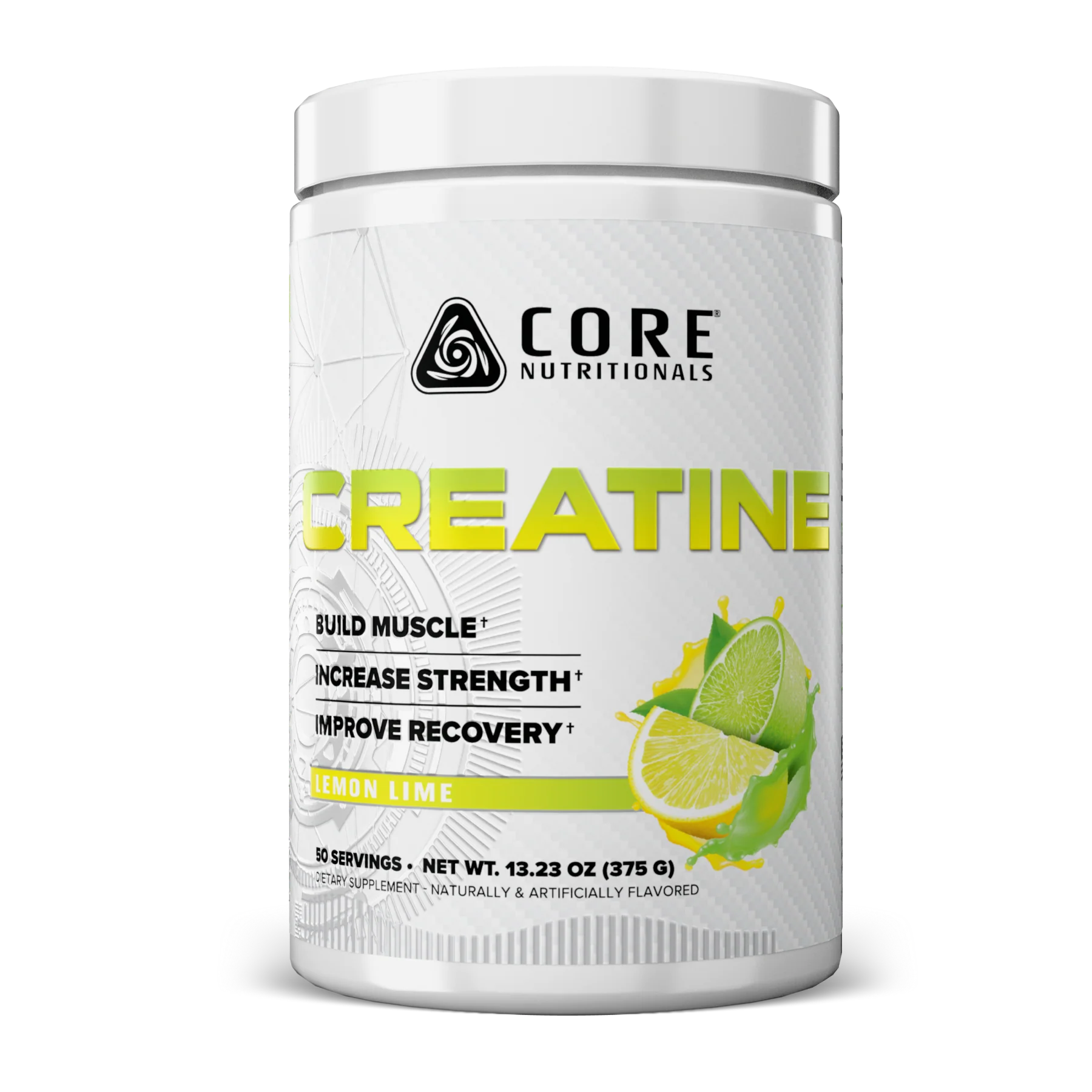 Flavoured Creatine // Creatine Monohydrate Core Nutritionals Lemon Lime NTS Newtown Supplement Store Sydney