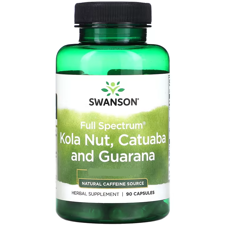 Full Spectrum Kola Nut, Catuaba and Guarana // Natural Caffeine Source Swanson NTS Newtown Supplement Store Sydney