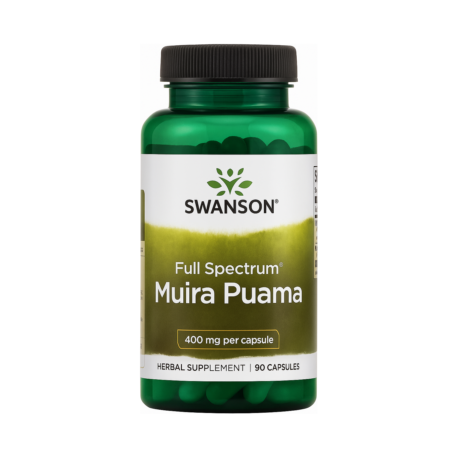 Full Spectrum Muira Puama // 400mg per capsule Swanson NTS Newtown Supplement Store Sydney