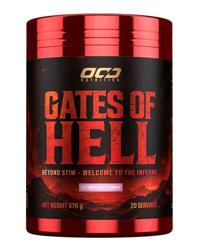 GATES OF HELL // Pre-workout 20 Serves OCD Nutrition NTS Newtown Supplement Store Sydney