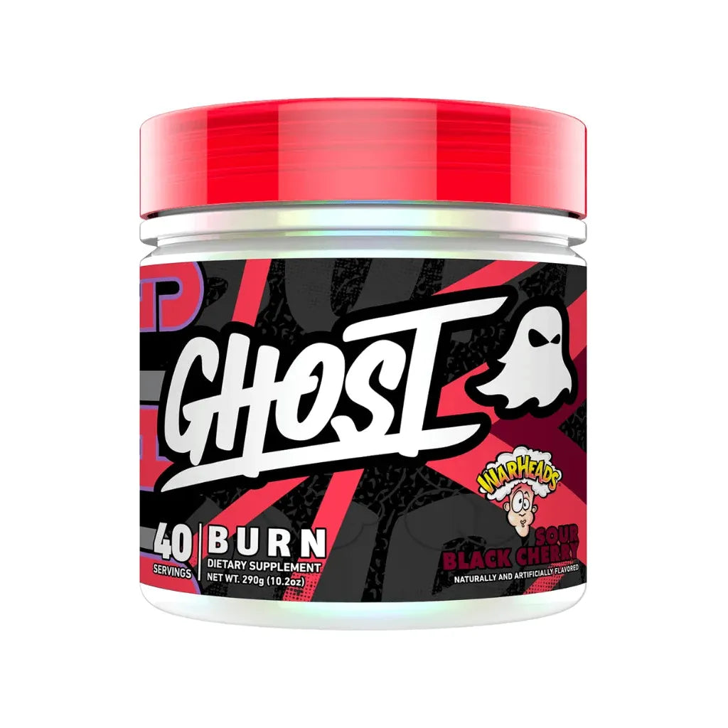 GHOST BURN BLACK // The Ultimate Upgrade GHOST Sour Black Cherry NTS Newtown Supplement Store Sydney