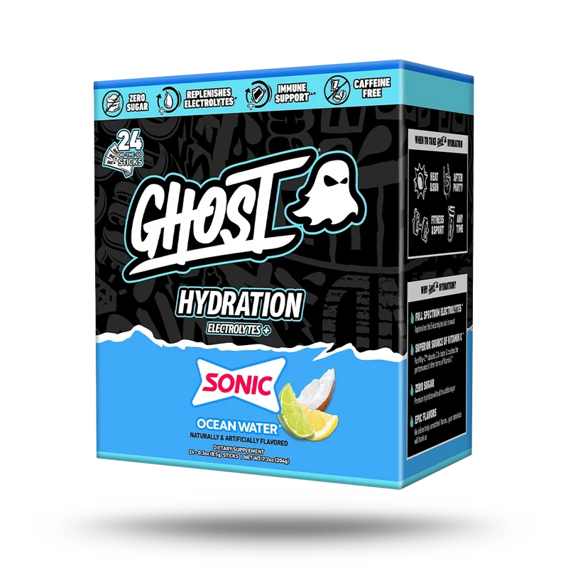 GHOST® Hydration Sticks GHOST Sonic Ocean Water NTS Newtown Supplement Store Sydney