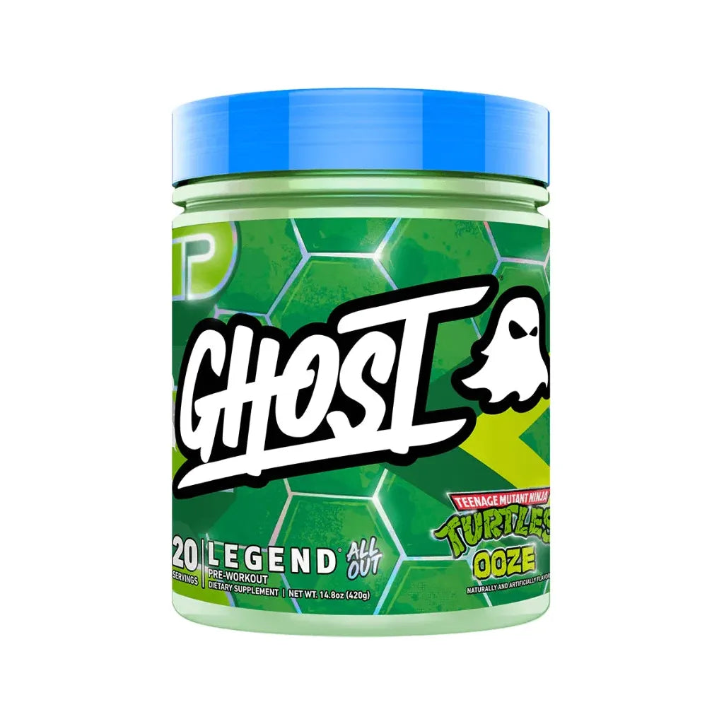 GHOST LEGEND All Out // Pre-Workout (20 Servings) GHOST Turtles Ooze NTS Newtown Supplement Store Sydney