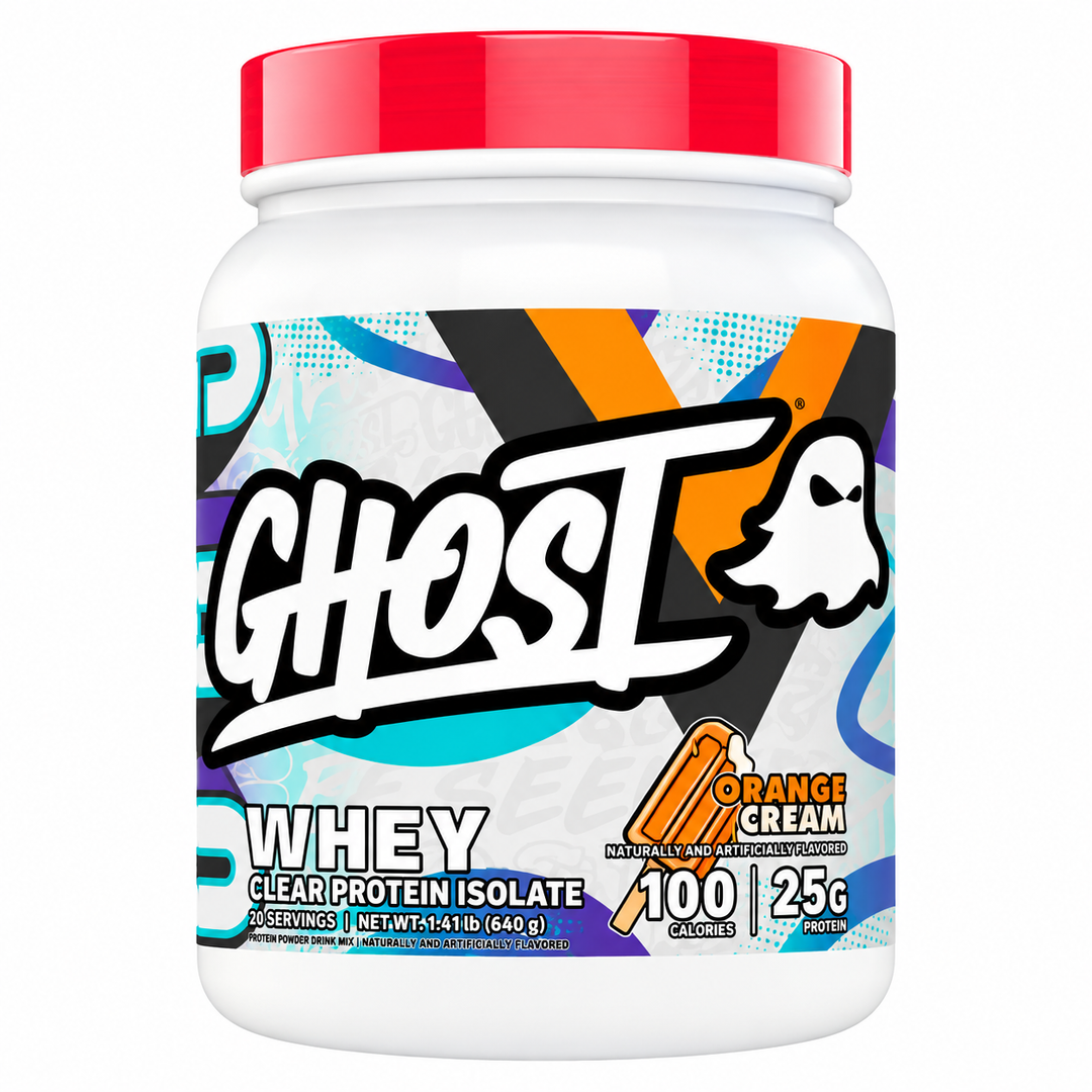 Ghost Whey Clear Protein Isolate // 20 Servings GHOST Orange Cream NTS Newtown Supplement Store Sydney